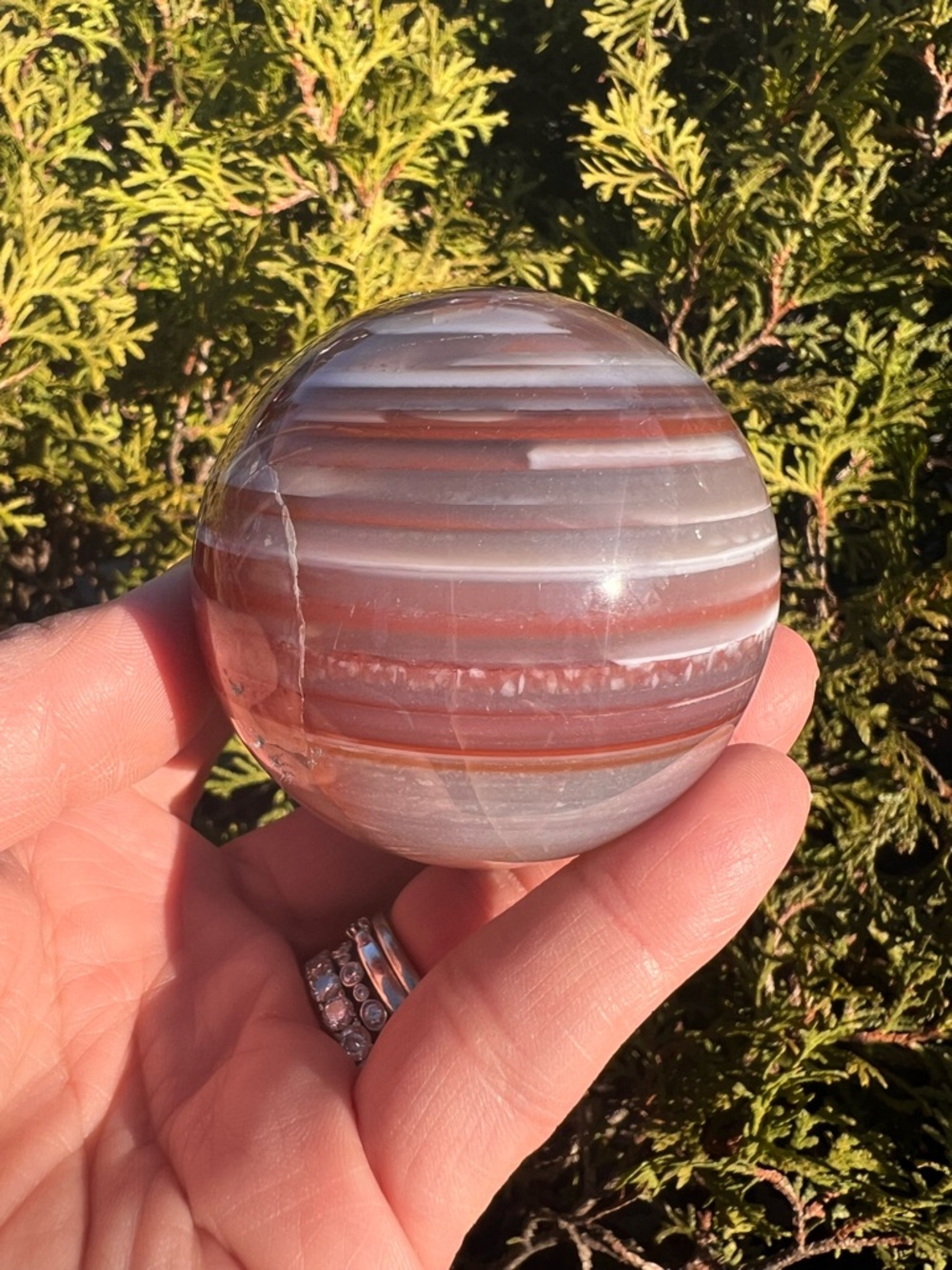 Agate (1) Sphere | crystal